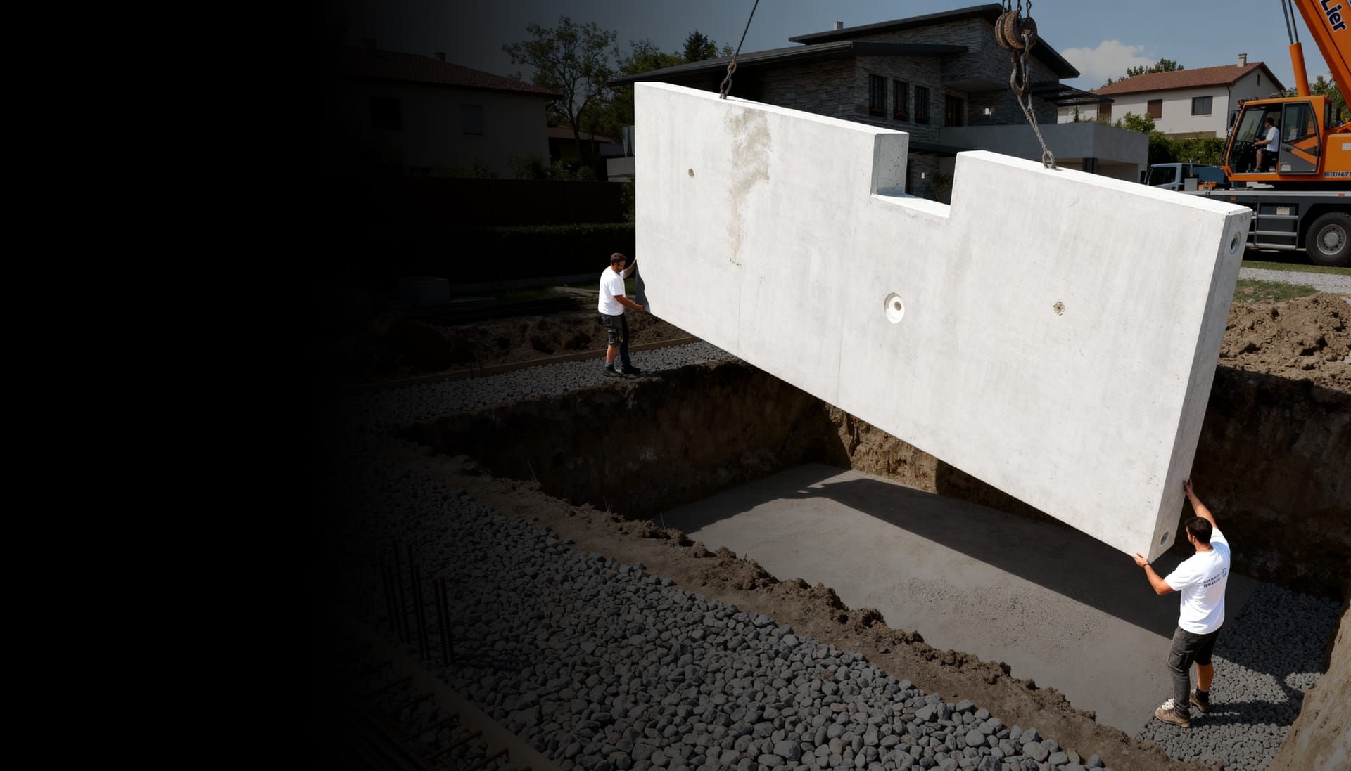 Előregyártott medencék